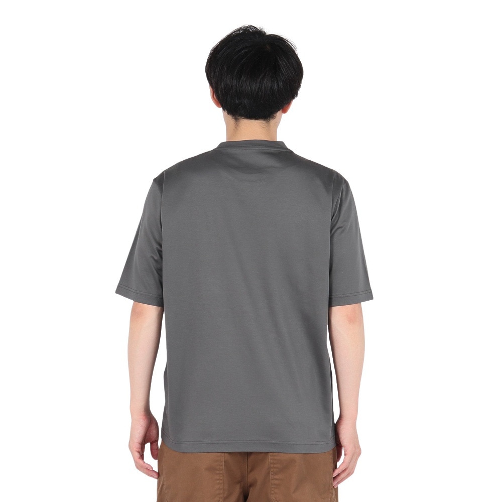 エルケクス（ELKEX）（メンズ）半袖 MUJI SILKEY Tシャツ EKM5S10016 DGRY