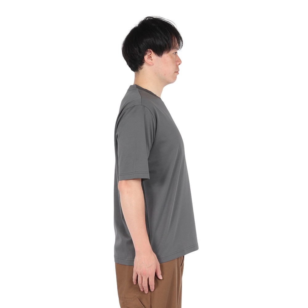 エルケクス（ELKEX）（メンズ）半袖 MUJI SILKEY Tシャツ EKM5S10016 DGRY
