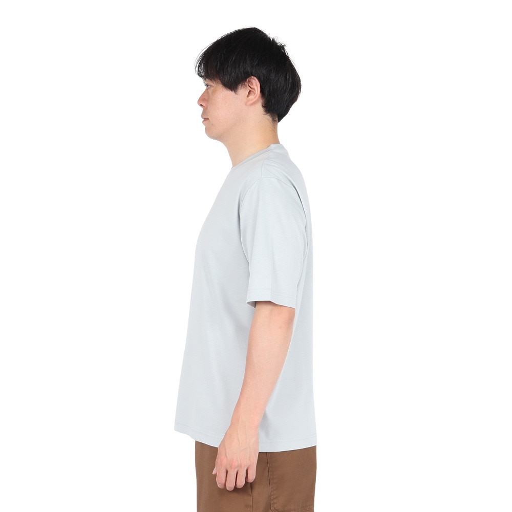 エルケクス（ELKEX）（メンズ）半袖 MUJI SILKEY Tシャツ EKM5S10016 GRY