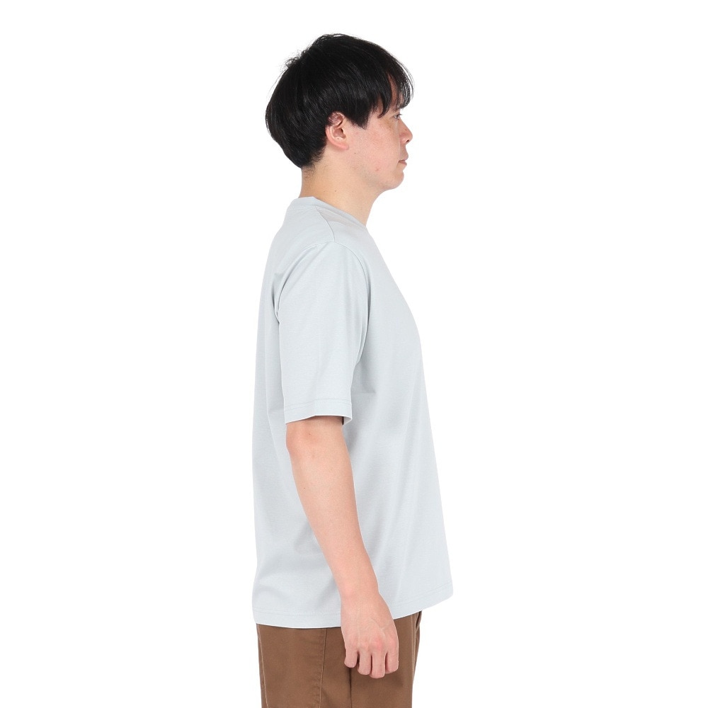 エルケクス（ELKEX）（メンズ）半袖 MUJI SILKEY Tシャツ EKM5S10016 GRY
