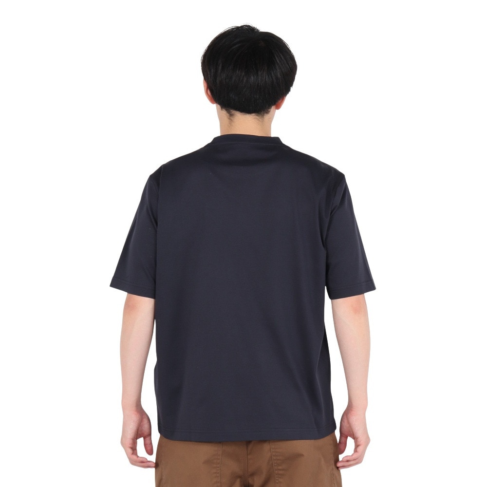 エルケクス（ELKEX）（メンズ）半袖 MUJI SILKEY Tシャツ EKM5S10016 NVY