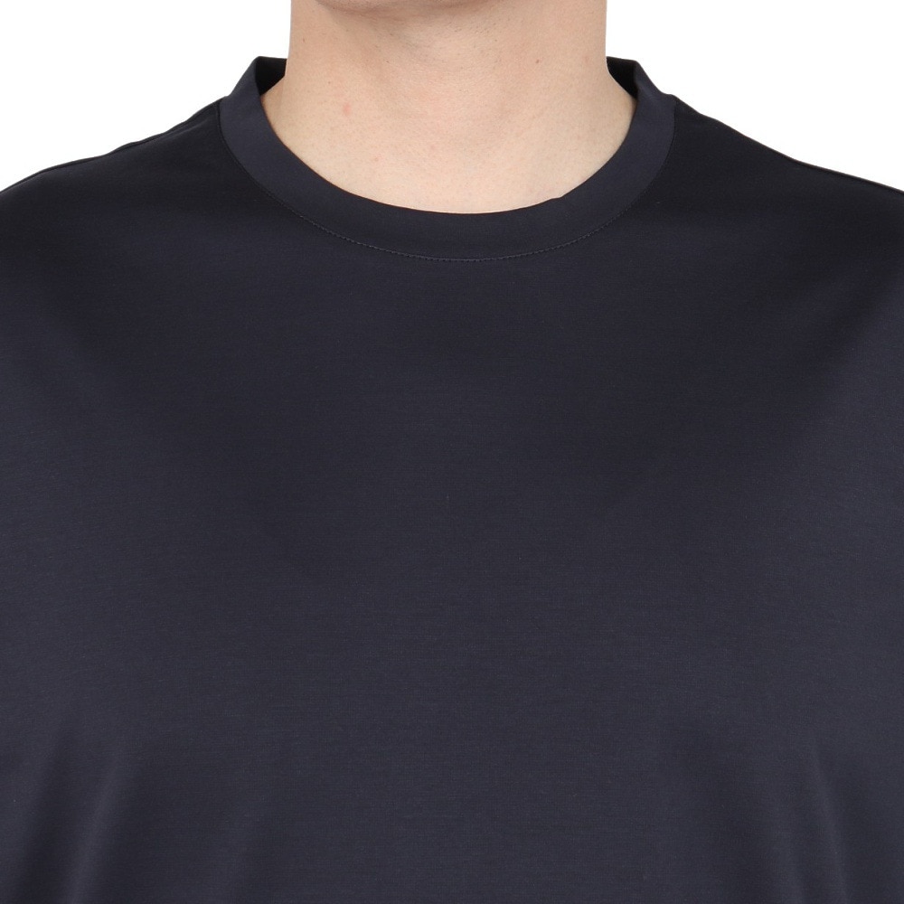 エルケクス（ELKEX）（メンズ）半袖 MUJI SILKEY Tシャツ EKM5S10016 NVY