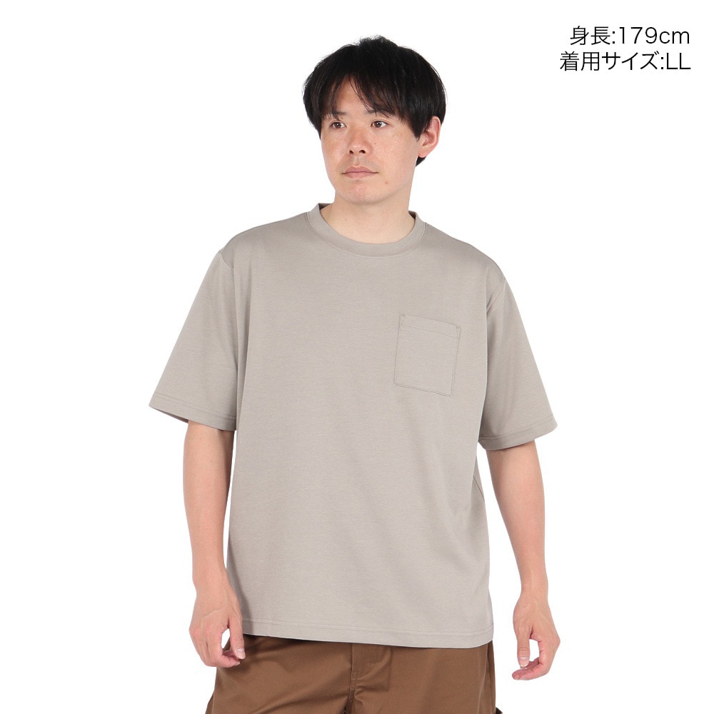 エルケクス（ELKEX）（メンズ）半袖 MUJI BULKY Tシャツ EKM5S10017 BEG