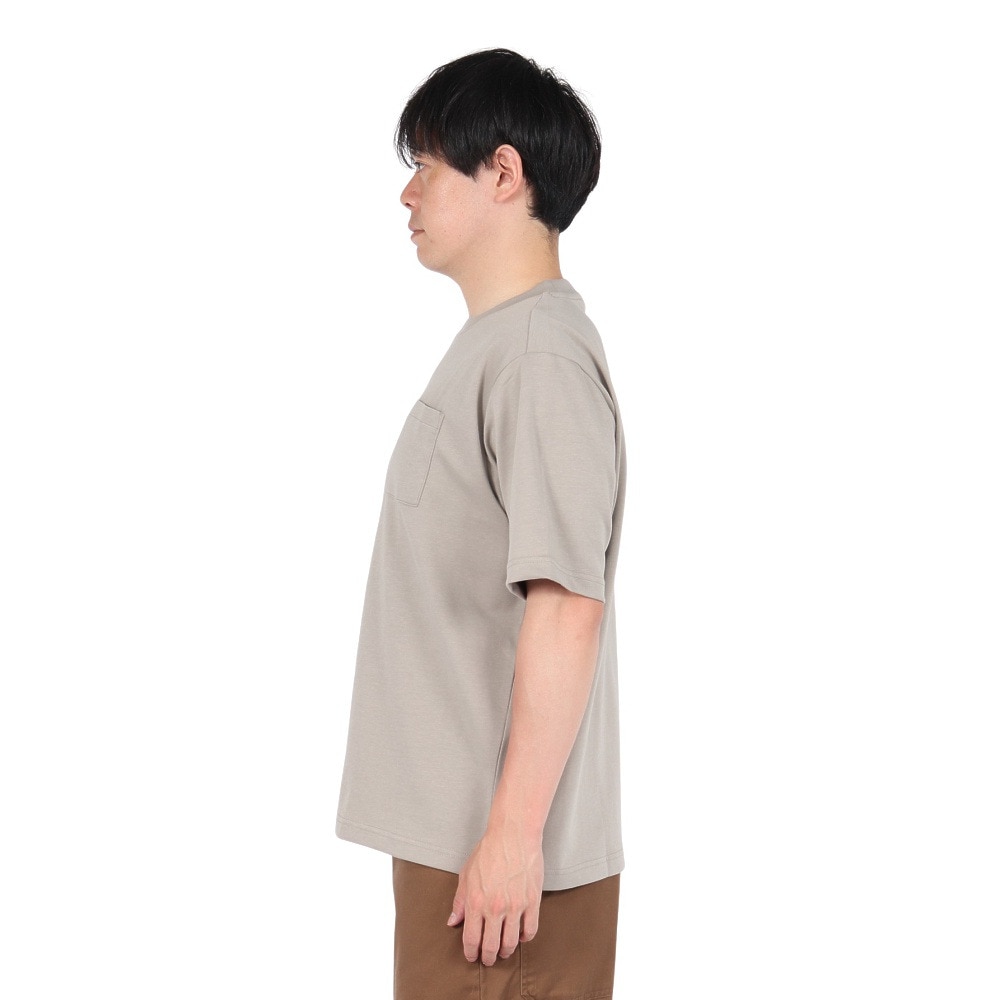 エルケクス（ELKEX）（メンズ）半袖 MUJI BULKY Tシャツ EKM5S10017 BEG