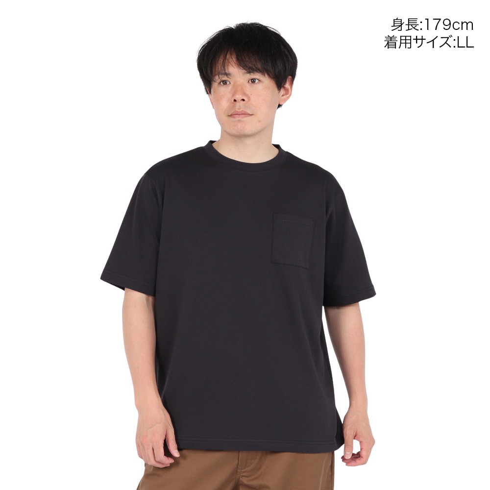 エルケクス（ELKEX）（メンズ）半袖 MUJI BULKY Tシャツ EKM5S10017 BLK