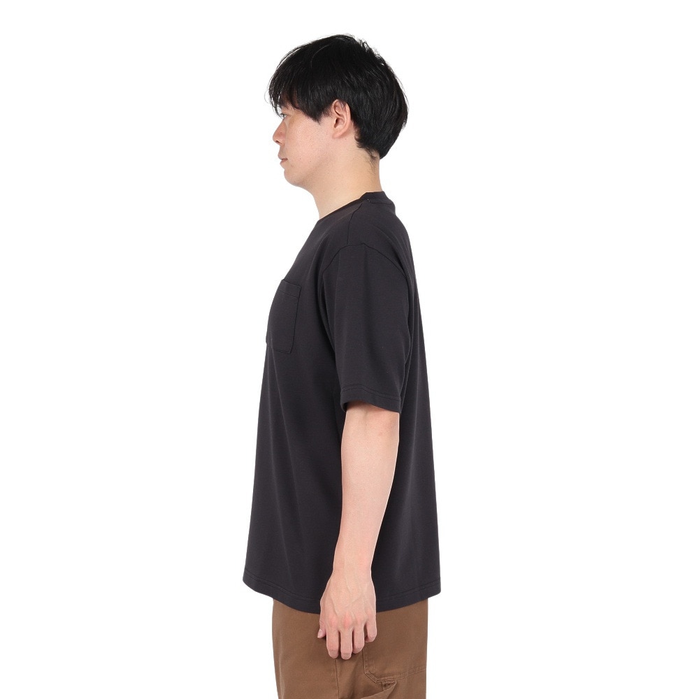 エルケクス（ELKEX）（メンズ）半袖 MUJI BULKY Tシャツ EKM5S10017 BLK