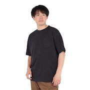 (メンズ)半袖 MUJI BULKY Tシャツ EKM5S10017 BLK