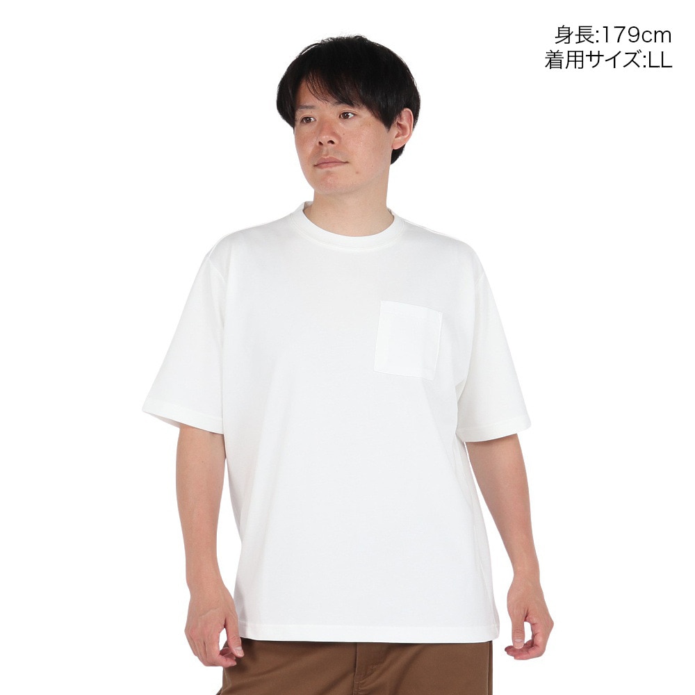 エルケクス（ELKEX）（メンズ）半袖 MUJI BULKY Tシャツ EKM5S10017 WHT