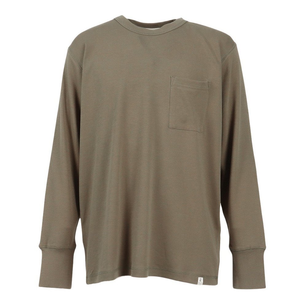 エルケクス（ELKEX）（メンズ）ソフト クルー 長袖Tシャツ EKM5FA0001