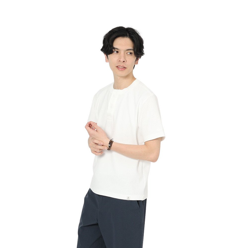 エルケクス（ELKEX）（メンズ）PIQUE ヘンリー 半袖Tシャツ EKM6S10002