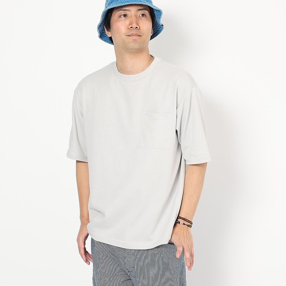 エルケクス（ELKEX）（メンズ）SOFT DRY 半袖Tシャツ EKM6S10029 LGRY