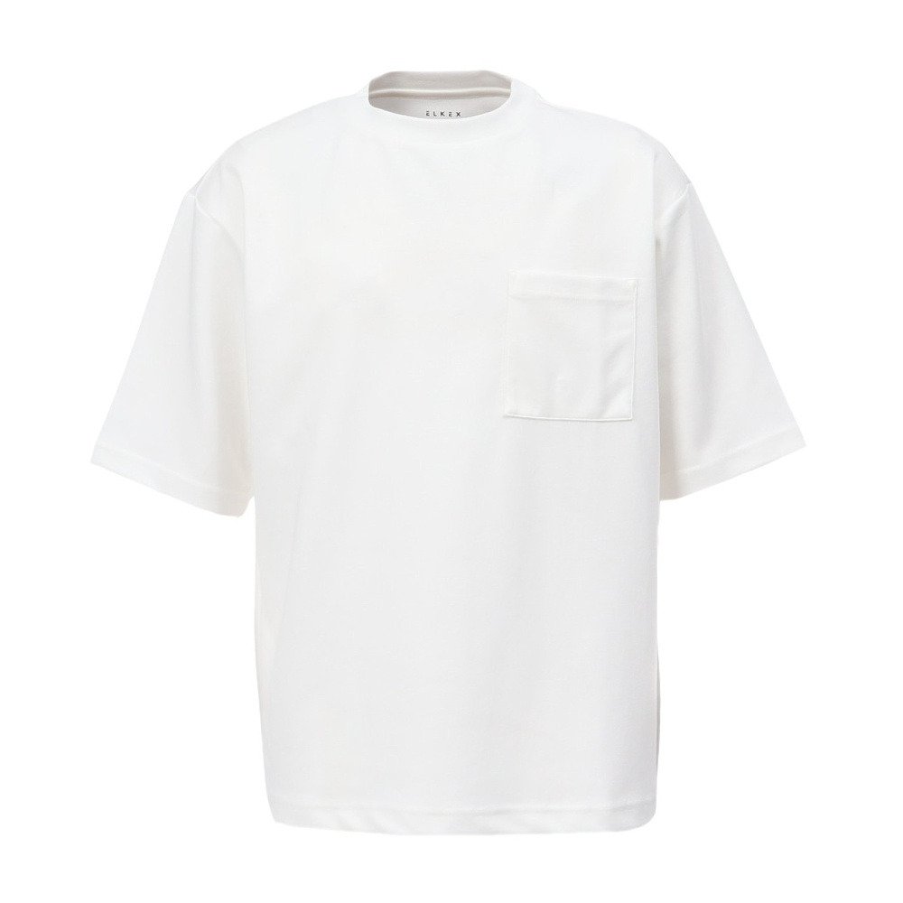 エルケクス（ELKEX）（メンズ）SOFT DRY 半袖Tシャツ EKM6S10029 WHT