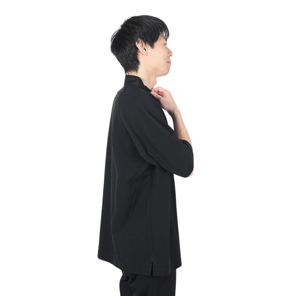 エルケクス（ELKEX）（メンズ）RUGBY WIDE ポロシャツ EKM2S14212 BLK