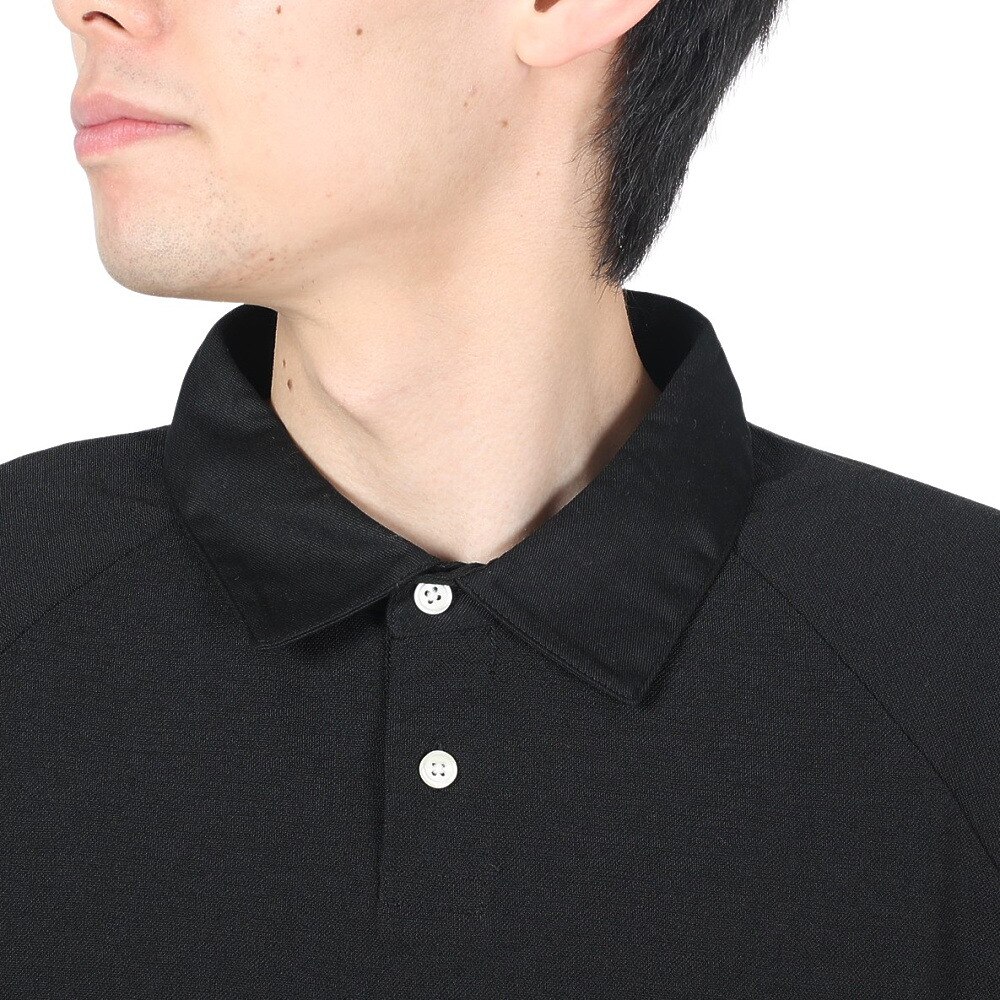 エルケクス（ELKEX）（メンズ）RUGBY WIDE ポロシャツ EKM2S14212 BLK
