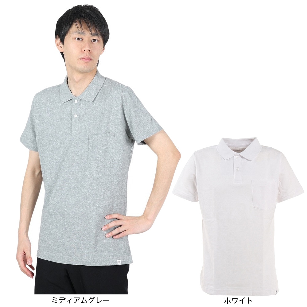 エルケクス（ELKEX）（メンズ）レギュラーフィット ポロシャツ EKM2S14213 MGRY
