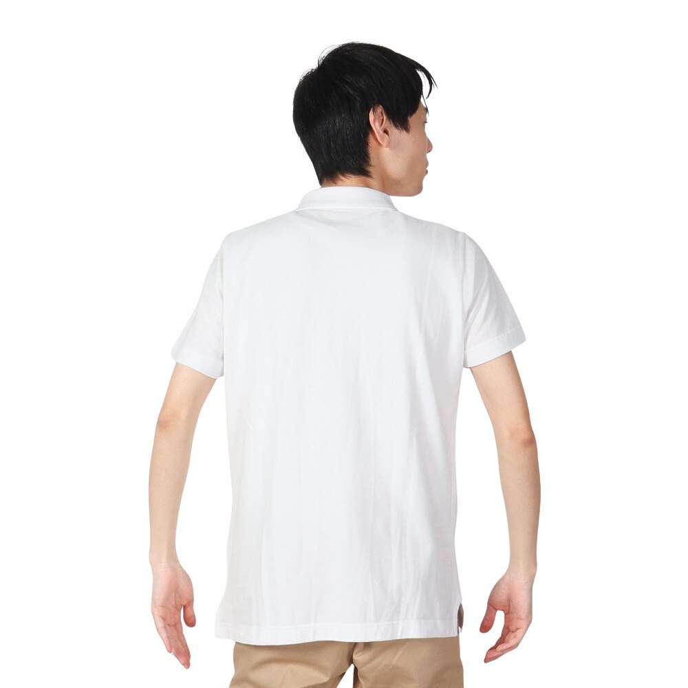 エルケクス（ELKEX）（メンズ）レギュラーフィット ポロシャツ EKM2S14213 WHT