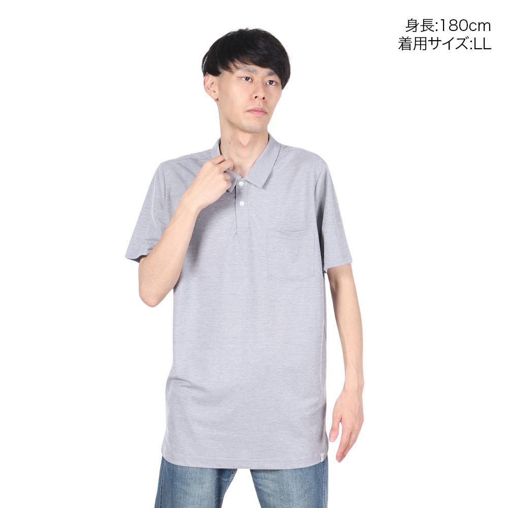 エルケクス（ELKEX）（メンズ）FUNCTIONAL ポロシャツ EKM2S14211 MGRY