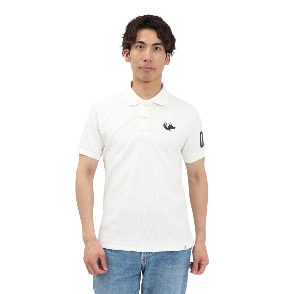 エルケクス（ELKEX）（メンズ）半袖 PIQUE ポロシャツ ICON EKM5S10019 WHT