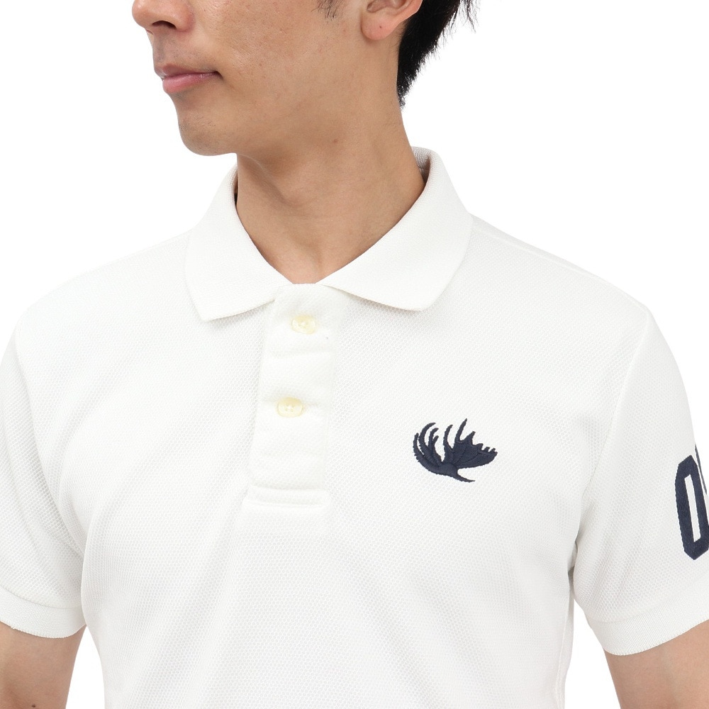 エルケクス（ELKEX）（メンズ）半袖 PIQUE ポロシャツ ICON EKM5S10019 WHT
