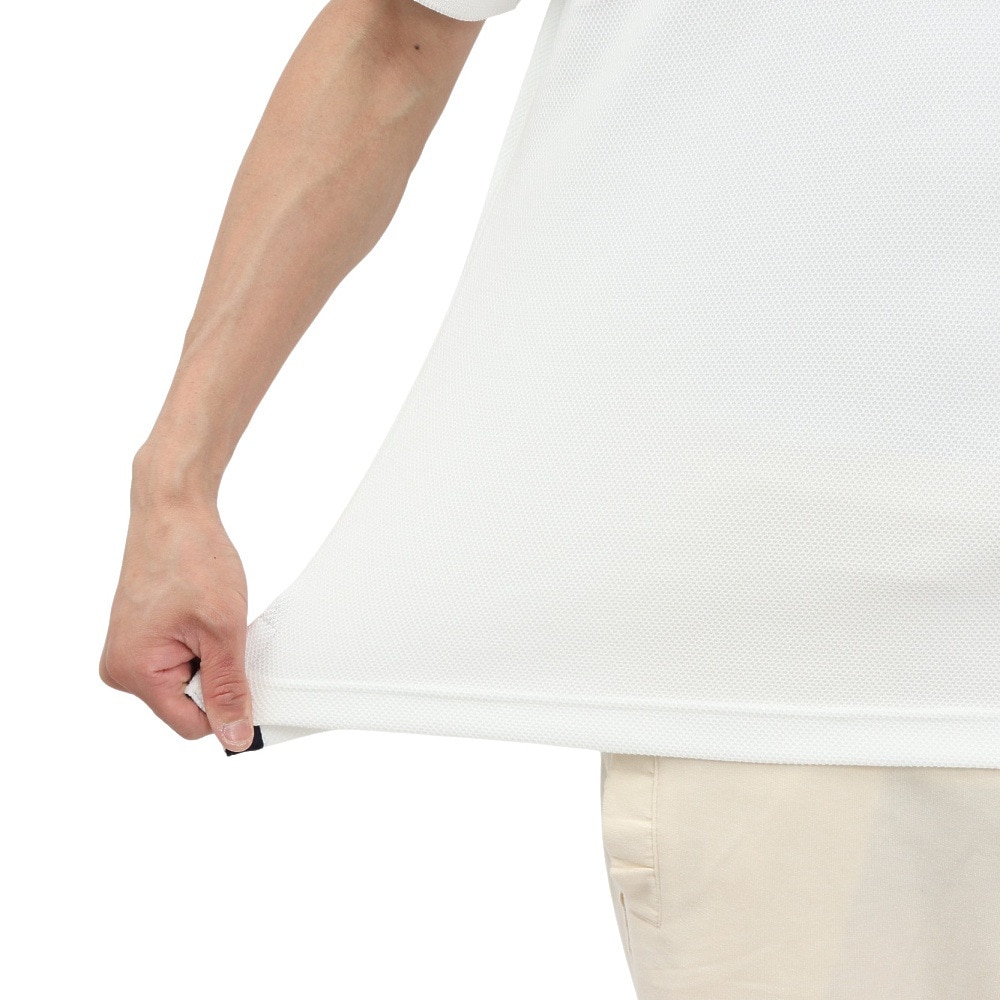 エルケクス（ELKEX）（メンズ）PIQUE 半袖ポロシャツ EMB EKM5S10020 WHT
