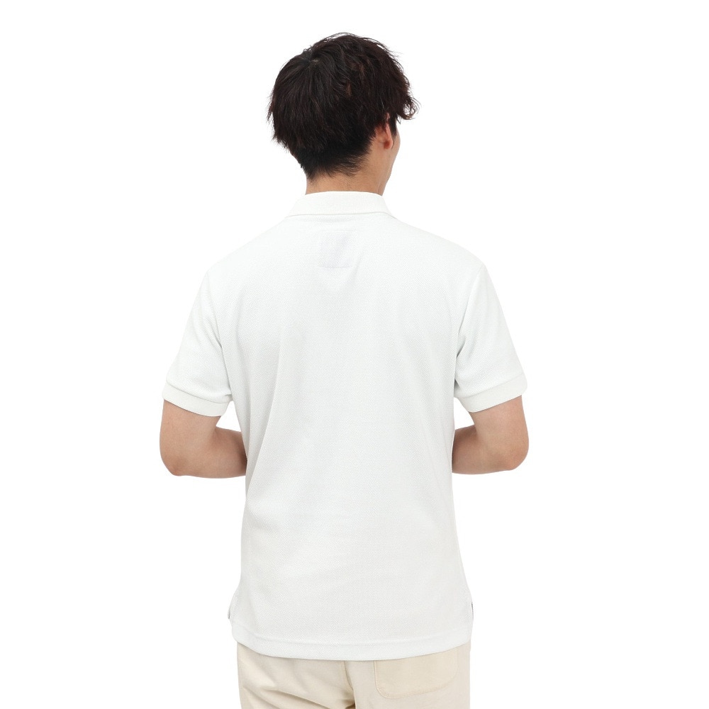 エルケクス（ELKEX）（メンズ）PIQUE 半袖ポロシャツ EMB EKM5S10020 WHT
