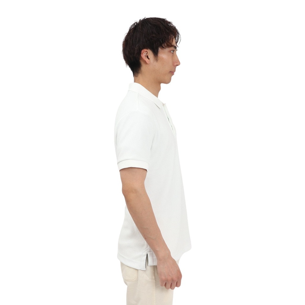 エルケクス（ELKEX）（メンズ）PIQUE 半袖ポロシャツ EMB EKM5S10020 WHT