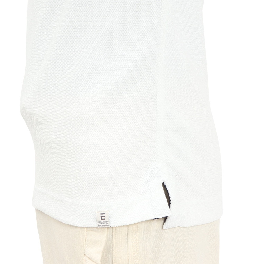 エルケクス（ELKEX）（メンズ）PIQUE 半袖ポロシャツ EMB EKM5S10020 WHT