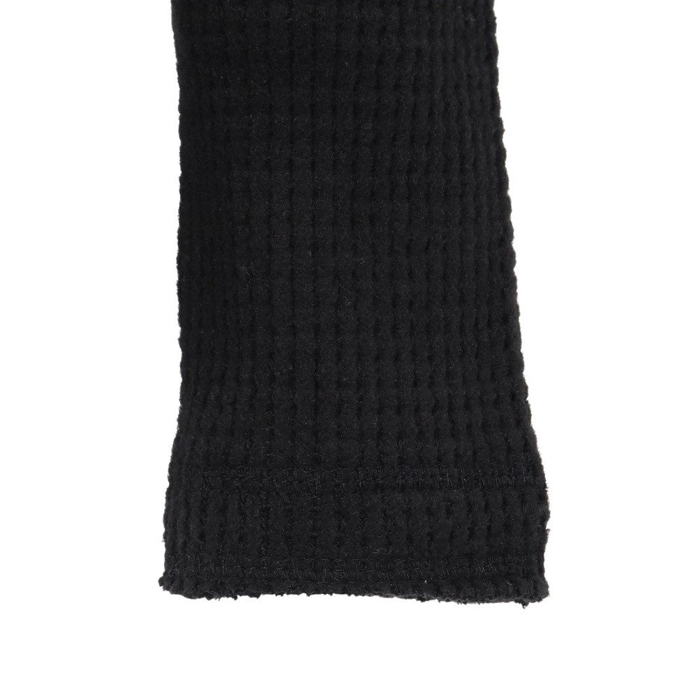 エルケクス（ELKEX）（メンズ）長袖 ワッフル タートルネック Tシャツ EKM5FA0004 BLK