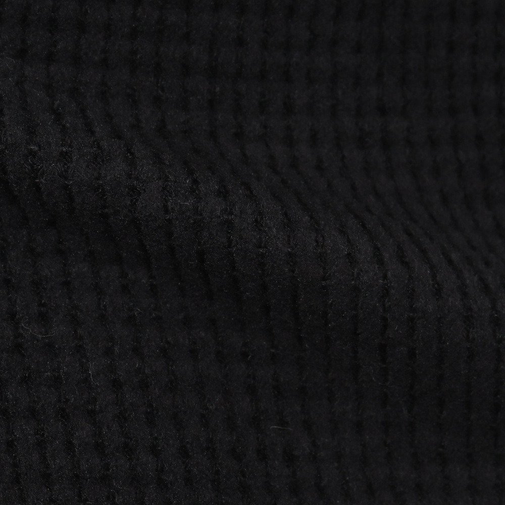 エルケクス（ELKEX）（メンズ）長袖 ワッフル タートルネック Tシャツ EKM5FA0004 BLK