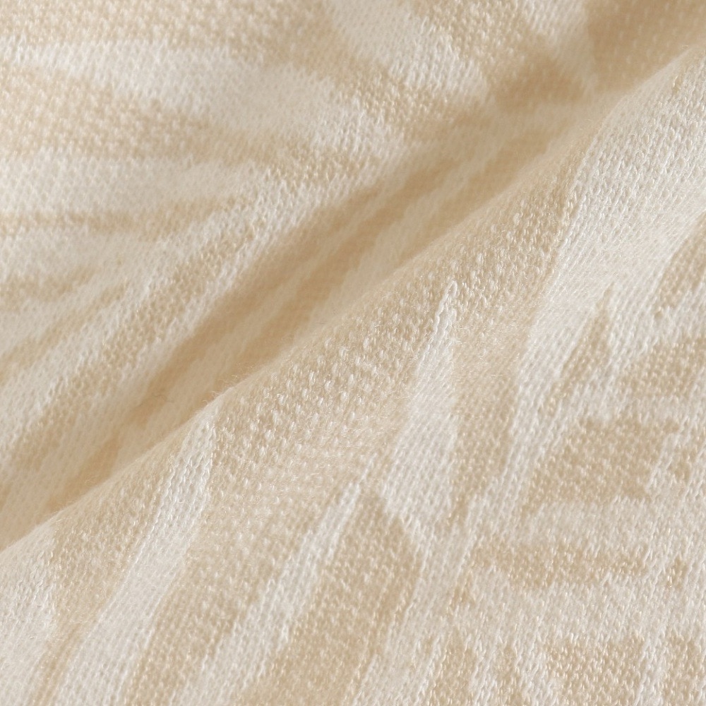 エルケクス（ELKEX）（メンズ）半袖ジャガードシャツ EKM3S10010 OWHT 開襟シャツ