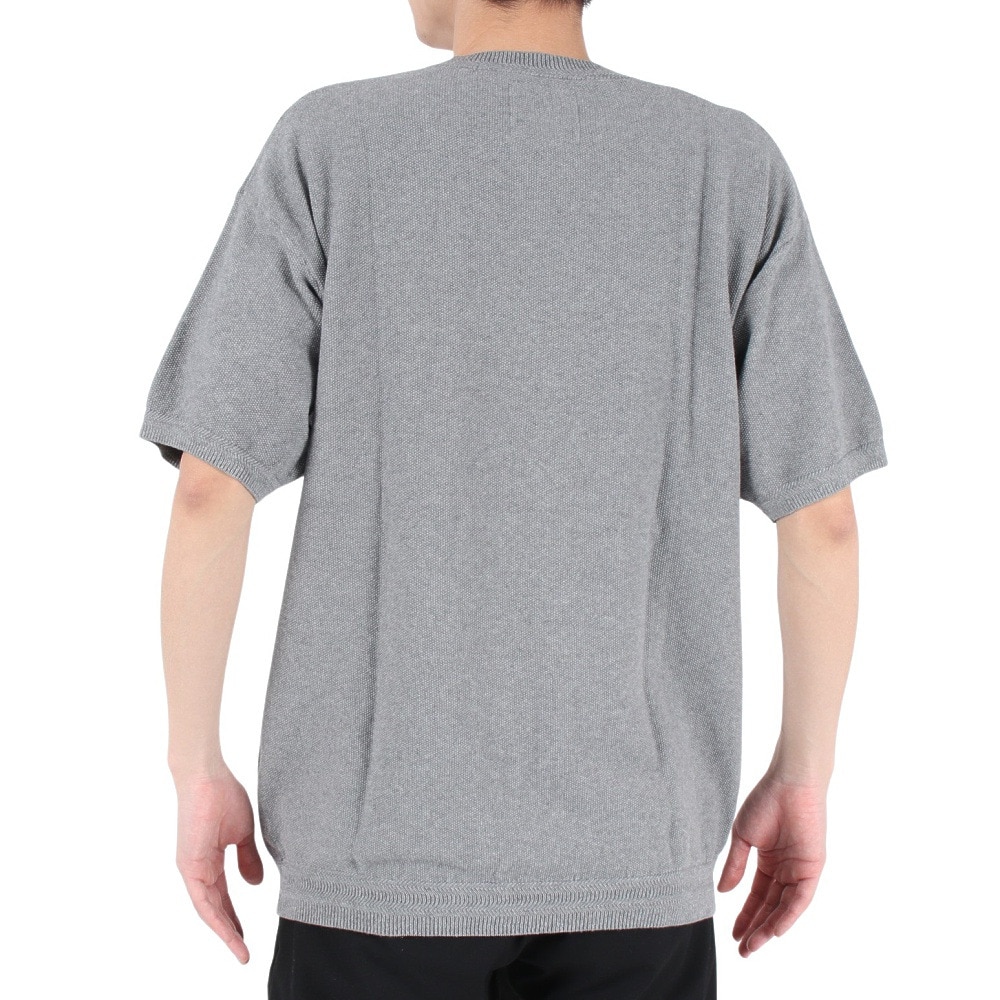 エルケクス（ELKEX）（メンズ）半袖Tシャツ メンズ PIQUE KNIT EKM3S10011 MGRY