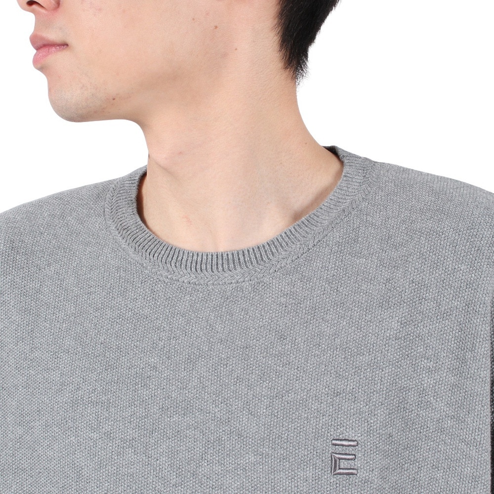 エルケクス（ELKEX）（メンズ）半袖Tシャツ メンズ PIQUE KNIT EKM3S10011 MGRY