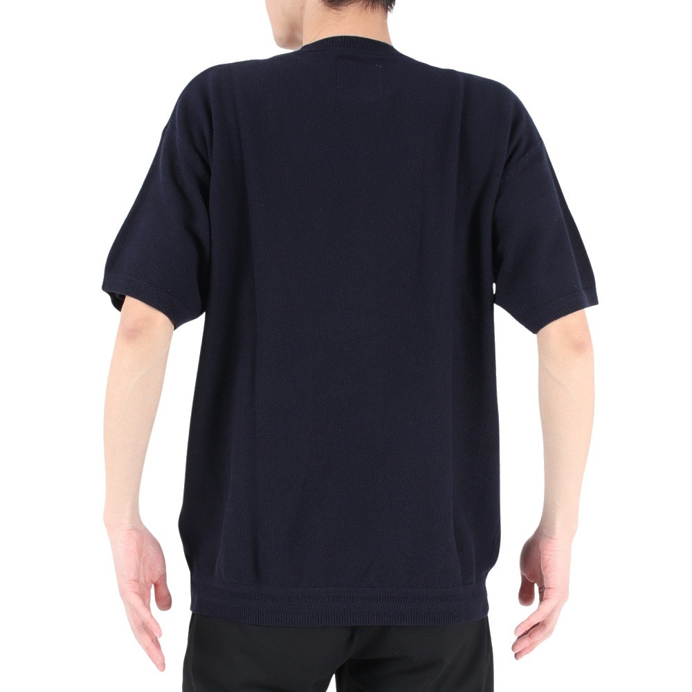 エルケクス（ELKEX）（メンズ）半袖Tシャツ メンズ PIQUE KNIT EKM3S10011 NVY