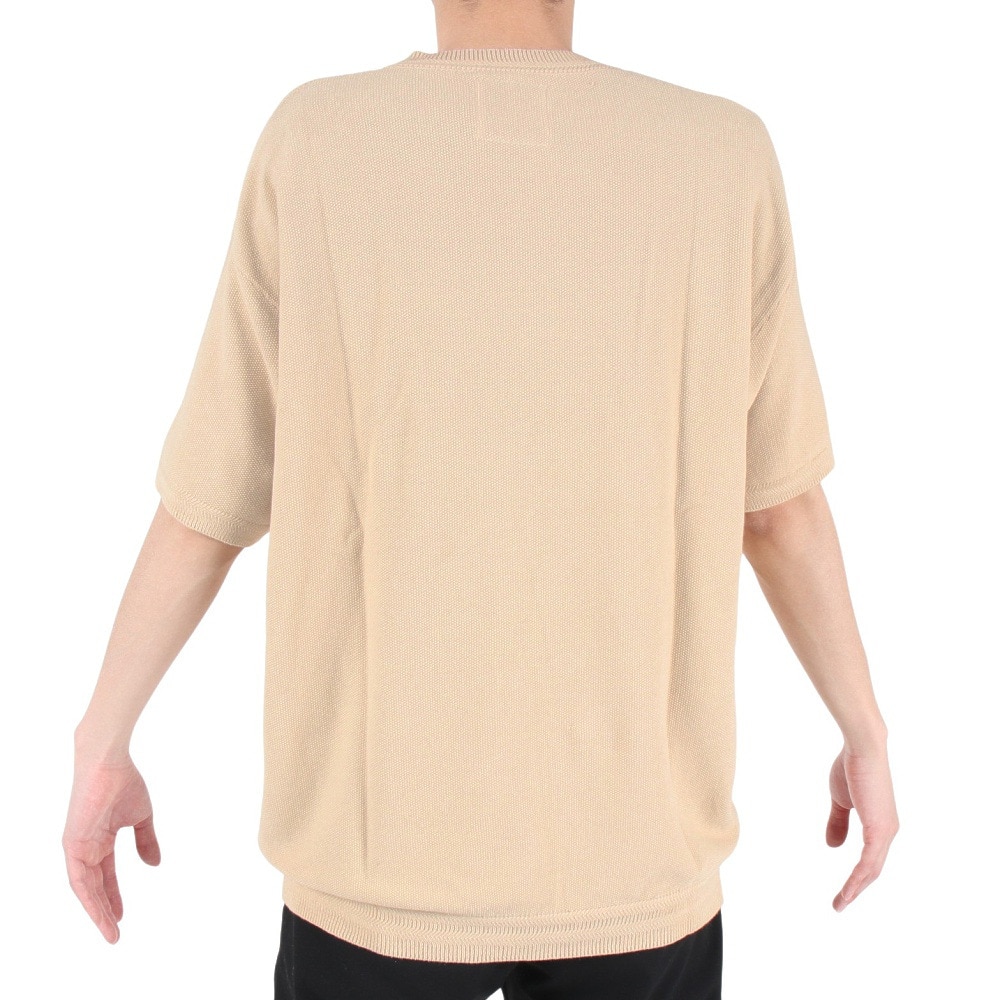 エルケクス（ELKEX）（メンズ）半袖Tシャツ メンズ PIQUE KNIT EKM3S10011 OWHT