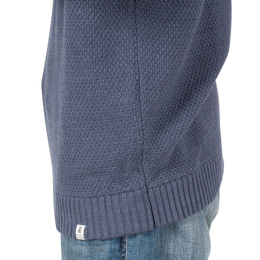 エルケクス（ELKEX）（メンズ）ポップコーンニット クルーネック EKM4FA0012 BLU