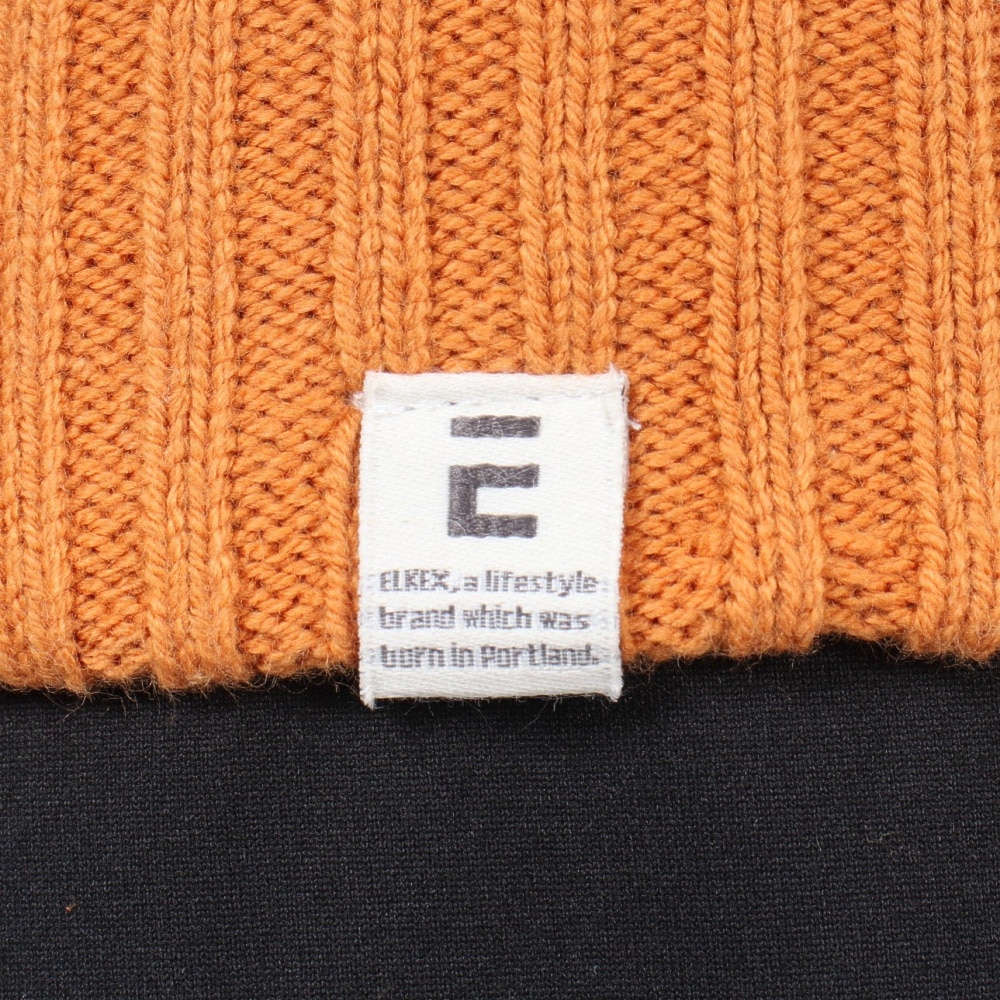エルケクス（ELKEX）（メンズ）POPCORN 長袖クルーニット EKM4FA0012 ORG