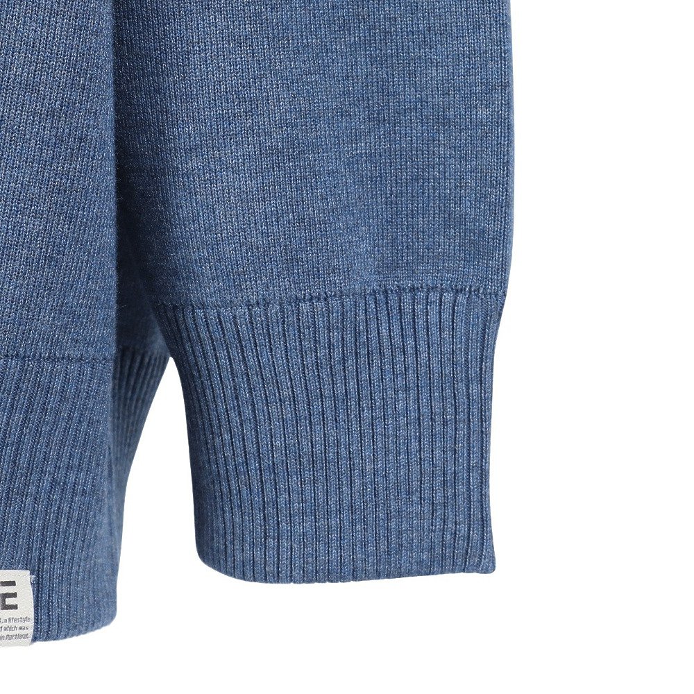 エルケクス（ELKEX）（メンズ）長袖 クルーネックニット セーター EKM5FA0008 BLU