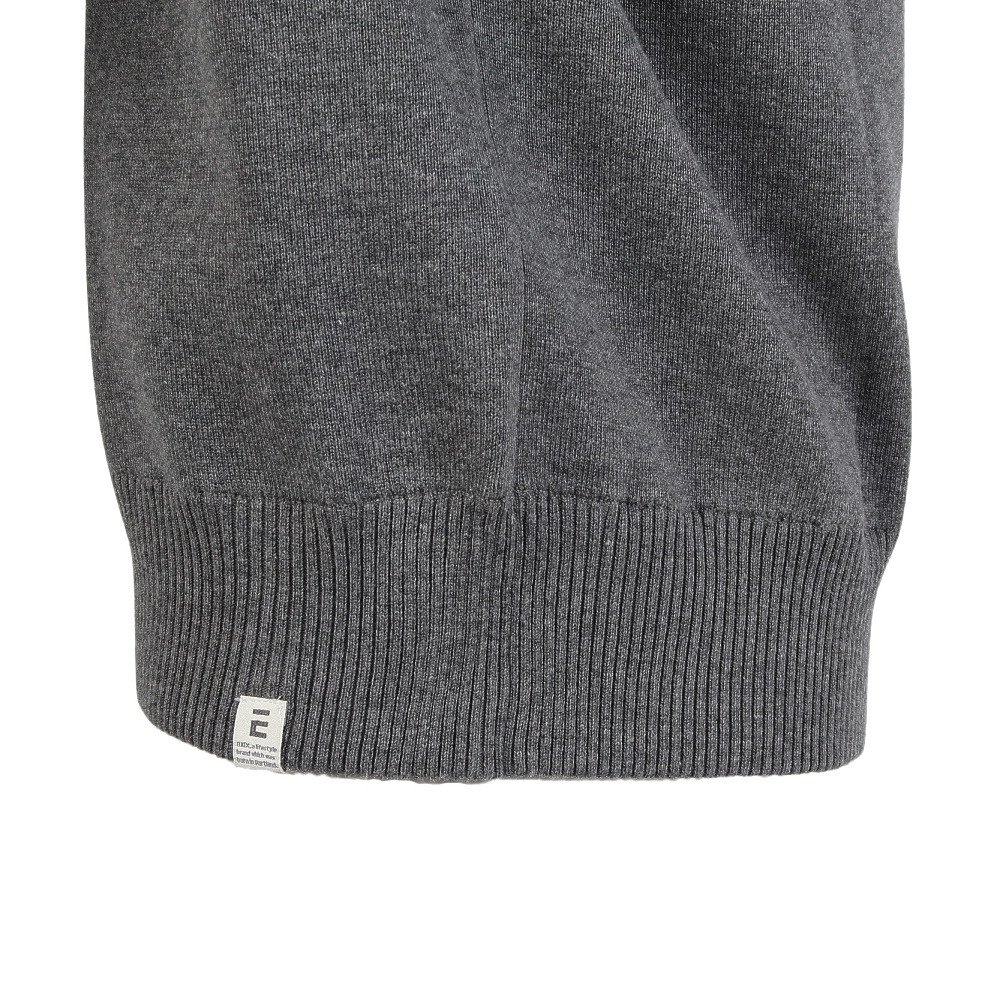 エルケクス（ELKEX）（メンズ）長袖 クルーネックニット セーター EKM5FA0008 CGRY