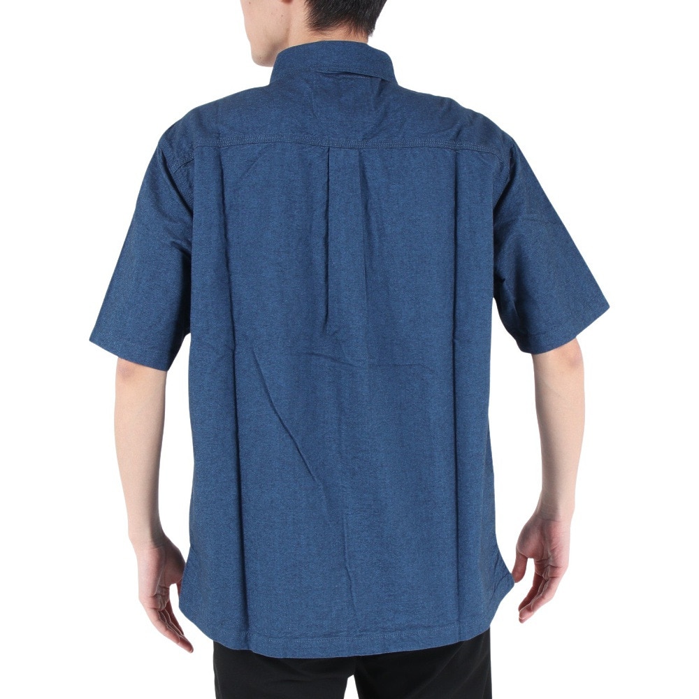 エルケクス（ELKEX）（メンズ）半袖シャツ メンズ MERANGEOX EKM3S10002 IBLU