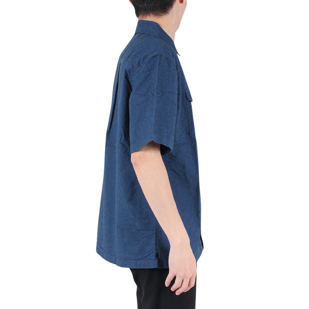 エルケクス（ELKEX）（メンズ）半袖シャツ メンズ MERANGEOX EKM3S10002 IBLU
