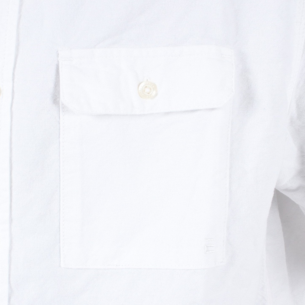 エルケクス（ELKEX）（メンズ）半袖シャツ メンズ MERANGEOX EKM3S10002 WHT