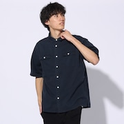 (メンズ)GARMENT DYE 半袖シャツ EKM4S10003 NVY