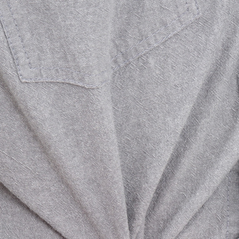 エルケクス（ELKEX）（メンズ）半袖 ダンガリーシャツ EKM5S10022 GRY