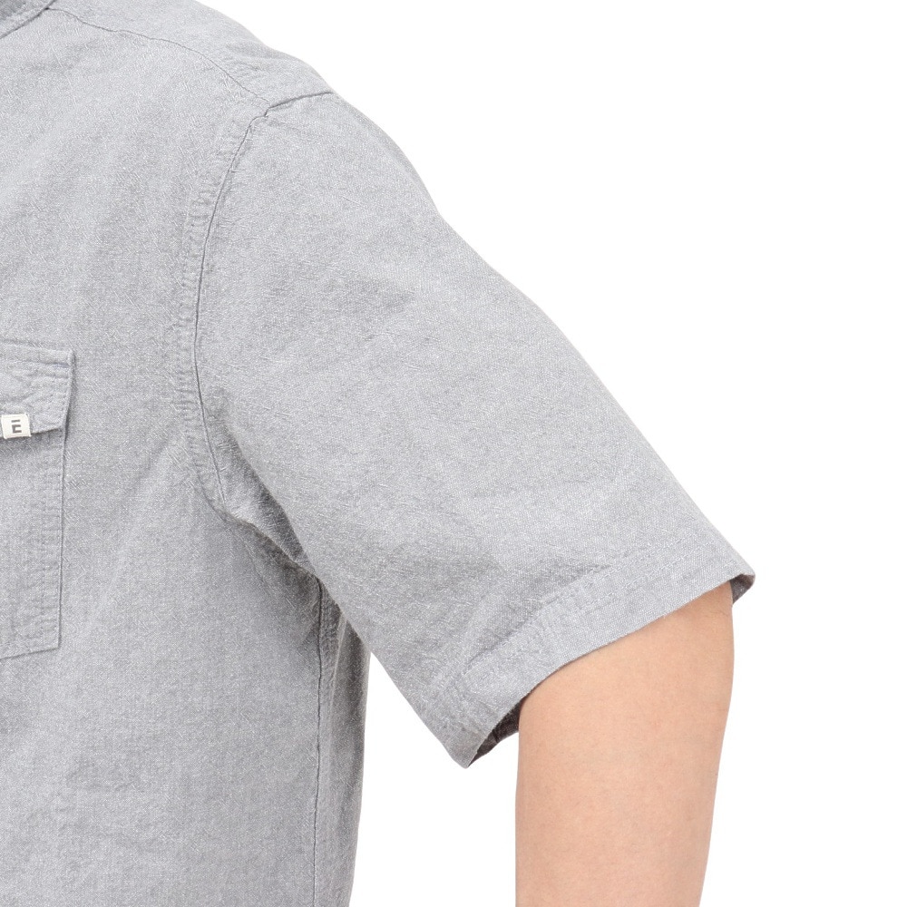 エルケクス（ELKEX）（メンズ）半袖 ダンガリーシャツ EKM5S10022 GRY