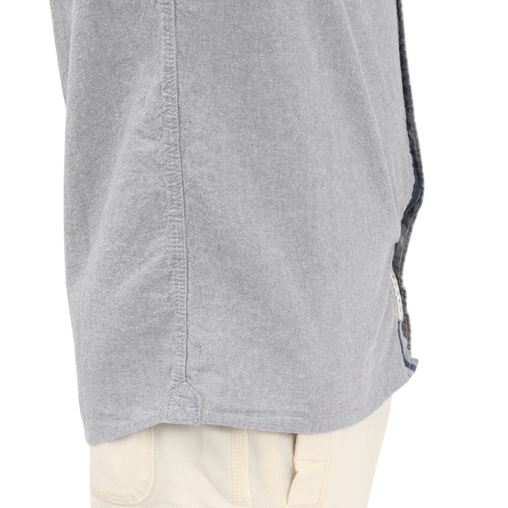 エルケクス（ELKEX）（メンズ）半袖 ダンガリーシャツ EKM5S10022 GRY
