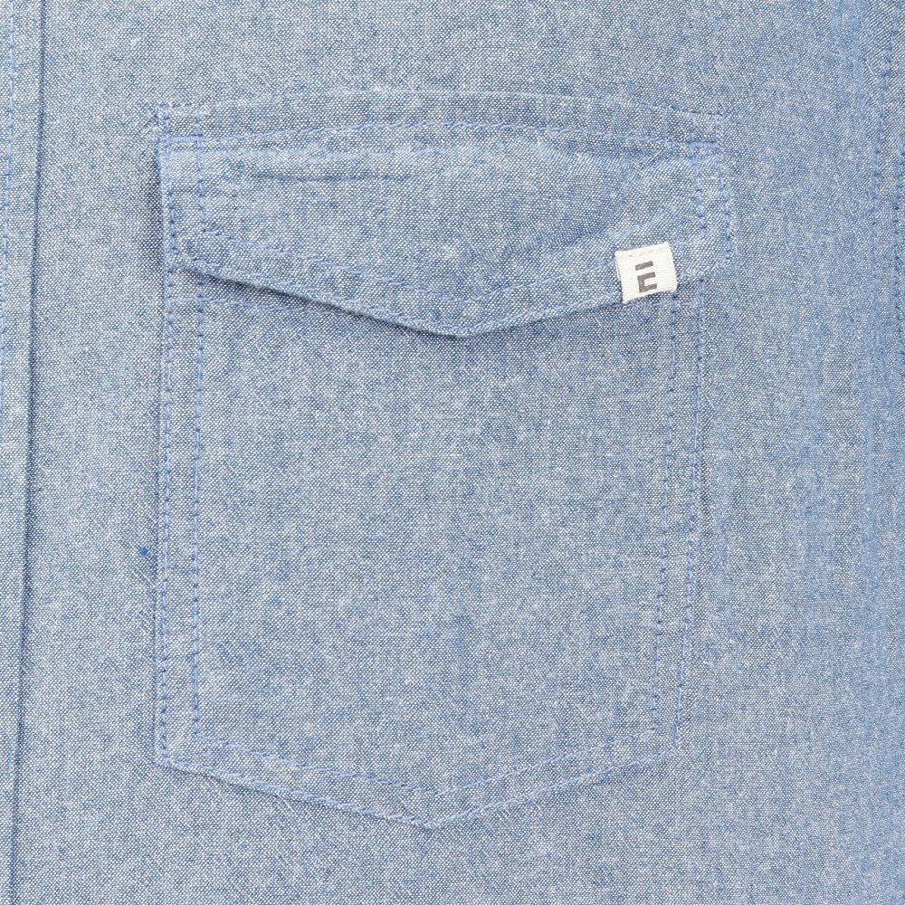 エルケクス（ELKEX）（メンズ）半袖 ダンガリーシャツ EKM5S10022 IBLU