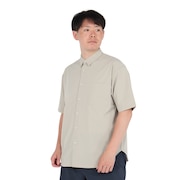 (メンズ)SUKKER 半袖シャツ EKM5S10033 BEG