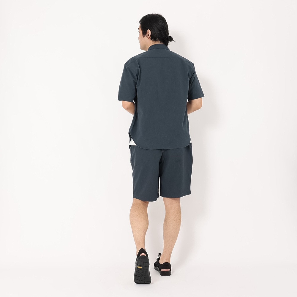エルケクス（ELKEX）（メンズ）SUKKER 半袖シャツ EKM5S10033 NVY