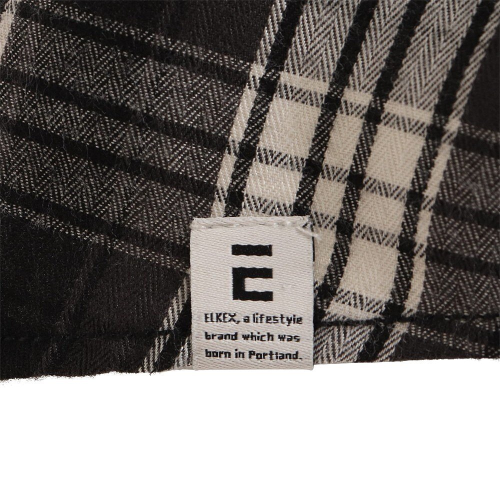 エルケクス（ELKEX）（メンズ）ヒートクロス チェックシャツ EKM2FA0004 BLXWH