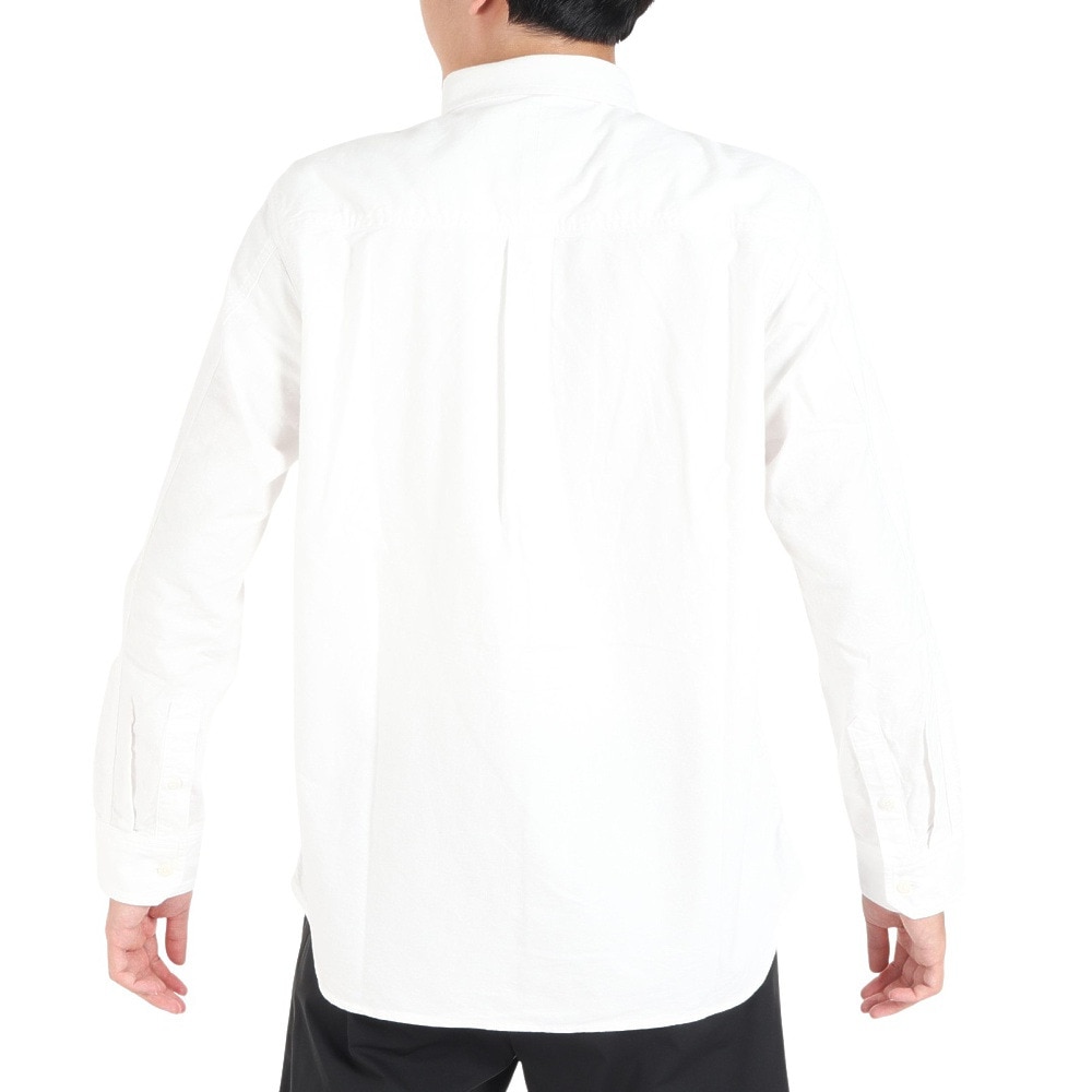 エルケクス（ELKEX）（メンズ）長袖シャツ メンズ オックスフォード  EKM3FA0001 WHT
